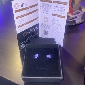 Elegant Silver Stud Earrings